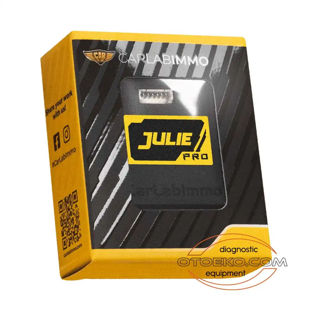 كابل ووصلة الفحص والتشخيص الصناعية Julie™ PRO İmmo Off & ESL / ELV Emülatörü (Otoeko) عالية الاعتمادية - 8